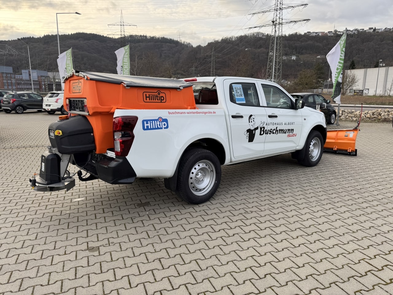 HillTip IceStriker™ Aufbaustreuer